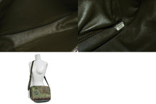 Load image into Gallery viewer, 極美品 CHANEL シャネル ショルダーバッグ 23番台 ココマーク ツイード ビーズ スパンコール キューバ クルーズコレクション カーキ 中古 4b011457