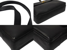 Load image into Gallery viewer, CHANEL シャネル ココマーク チェーントートバッグ ショルダーバッグ 3番台 ラムスキン ブラック ゴールド金具 美品 中古 4b001146
