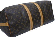 Load image into Gallery viewer, LOUIS VUITTON ルイヴィトン キーポル バンドリエール45 ボストンバッグ M41418 モノグラム ブラウン ゴールド金具 美品 中古 4b011898