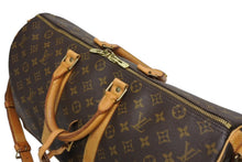 Load image into Gallery viewer, LOUIS VUITTON ルイヴィトン キーポル バンドリエール45 ボストンバッグ M41418 モノグラム ブラウン ゴールド金具 美品 中古 4b011898