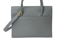 画像をギャラリービューアに読み込む, Christian Dior クリスチャンディオール ST HONORE サントノレ 30 モンテーニュ ミディアム 2WAYトートバッグ グレー 美品 中古 4b001149