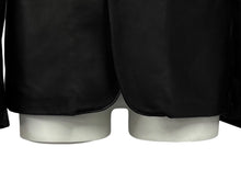 Load image into Gallery viewer, 極美品 CHROME HEARTS クロムハーツ テーラード レザー ジャケット クロスボール ボタン ラムレザー ブラック 黒 サイズ S 中古 4b011506