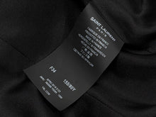 Load image into Gallery viewer, 極美品 SAINT LAURENT PARIS サンローラン パリ ワンピース 2019年 582689 レース 34 羊毛 ブラック 中古 4b011491