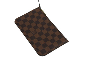 極美品 LOUIS VUITTON ルイヴィトン ハンドバッグ 新型 ネヴァーフルPM N41359 ダミエエベヌキャンバス ブラウン 中古 4b011556