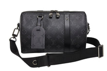 Load image into Gallery viewer, 極美品 LOUIS VUITTON ルイヴィトン シティ キーポル ショルダーバッグ M45936 モノグラム リバース エクリプス キャンバス 中古 4b011582
