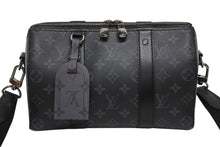 Load image into Gallery viewer, 極美品 LOUIS VUITTON ルイヴィトン シティ キーポル ショルダーバッグ M45936 モノグラム リバース エクリプス キャンバス 中古 4b011582
