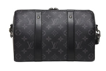Load image into Gallery viewer, 極美品 LOUIS VUITTON ルイヴィトン シティ キーポル ショルダーバッグ M45936 モノグラム リバース エクリプス キャンバス 中古 4b011582