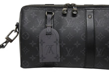 Load image into Gallery viewer, 極美品 LOUIS VUITTON ルイヴィトン シティ キーポル ショルダーバッグ M45936 モノグラム リバース エクリプス キャンバス 中古 4b011582