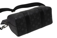 Load image into Gallery viewer, 極美品 LOUIS VUITTON ルイヴィトン シティ キーポル ショルダーバッグ M45936 モノグラム リバース エクリプス キャンバス 中古 4b011582