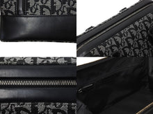 Load image into Gallery viewer, Christian Dior クリスチャンディオール トロッター ドクターズ ハンドバッグ ブラック キャンバス 美品 中古 4b001153