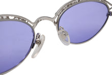 Load image into Gallery viewer, 極美品 Jean Paul Gaultier ジャンポール ゴルチェ JPG サングラス アイウェア 56-0003 シルバー パープル ブルー 中古 4b012156
