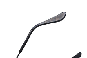Ray-Ban レイバン ティアドロップ サングラス アイウェア W1700 XPBJ ブラック ブラウン ロゴ 小物 美品 中古 4b011529