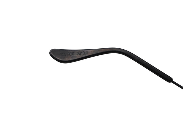 Ray-Ban レイバン ティアドロップ サングラス アイウェア W1700 XPBJ ブラック ブラウン ロゴ 小物 美品 中古 4b011529