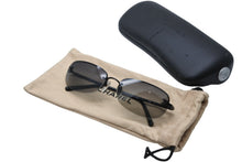 Load image into Gallery viewer, 極美品 CHANEL シャネル ハーフリム サングラス アイウェア 4099 c.101/11 サイズ55□16 130 ココマーク ブラック 中古 4b011991