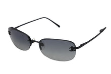 Load image into Gallery viewer, 極美品 CHANEL シャネル ハーフリム サングラス アイウェア 4099 c.101/11 サイズ55□16 130 ココマーク ブラック 中古 4b011991