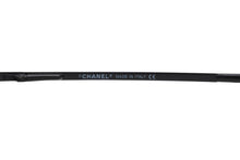 Load image into Gallery viewer, 極美品 CHANEL シャネル ハーフリム サングラス アイウェア 4099 c.101/11 サイズ55□16 130 ココマーク ブラック 中古 4b011991