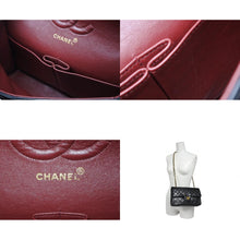 Load image into Gallery viewer, CHANEL シャネル マトラッセ25 Wフラップ Wチェーンショルダーバッグ A2600 1番台 ラムスキン ココマーク ブラック 美品 中古 4b011405