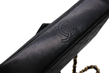 Load image into Gallery viewer, CHANEL シャネル Sフラップ チェーンショルダーバッグ A01259 0番台 ラムスキン ココマーク ブラック ゴールド金具 美品 中古 4b011575