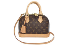 Load image into Gallery viewer, 極美品 LOUIS VUITTON ルイヴィトン アルマBB 2WAYハンドバッグ M46990 モノグラム ゴールド金具 現行モデル 中古 4b011549