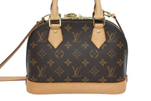 Load image into Gallery viewer, 極美品 LOUIS VUITTON ルイヴィトン アルマBB 2WAYハンドバッグ M46990 モノグラム ゴールド金具 現行モデル 中古 4b011549