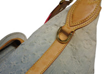 Load image into Gallery viewer, LOUIS VUITTON ルイヴィトン サンバーストPM ショルダーバッグ M93184 モノグラムデニム ピンク ゴールド金具 美品 中古 4b011634