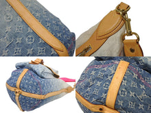 Load image into Gallery viewer, LOUIS VUITTON ルイヴィトン サンバーストPM ショルダーバッグ M93184 モノグラムデニム ピンク ゴールド金具 美品 中古 4b011634