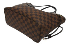 Load image into Gallery viewer, 極美品 LOUIS VUITTON ルイヴィトン 新型ネヴァーフルPM ハンドバッグ N41359 ダミエエベヌキャンバス ブラウン ゴールド金具 中古 4b011556