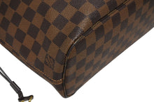 Load image into Gallery viewer, 極美品 LOUIS VUITTON ルイヴィトン 新型ネヴァーフルPM ハンドバッグ N41359 ダミエエベヌキャンバス ブラウン ゴールド金具 中古 4b011556