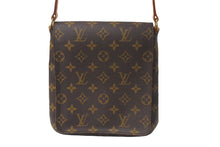 画像をギャラリービューアに読み込む, LOUIS VUITTON ルイヴィトン モノグラム ミュゼットサルサ ショルダーバッグ M51258 ブラウン PVC ヌメ革 ゴールド金具 美品 中古 4b001164