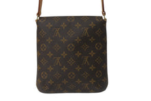 画像をギャラリービューアに読み込む, LOUIS VUITTON ルイヴィトン モノグラム ミュゼットサルサ ショルダーバッグ M51258 ブラウン PVC ヌメ革 ゴールド金具 美品 中古 4b001164
