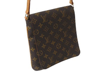 画像をギャラリービューアに読み込む, LOUIS VUITTON ルイヴィトン モノグラム ミュゼットサルサ ショルダーバッグ M51258 ブラウン PVC ヌメ革 ゴールド金具 美品 中古 4b001164