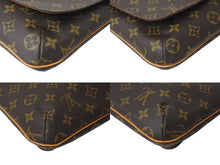 画像をギャラリービューアに読み込む, LOUIS VUITTON ルイヴィトン モノグラム ミュゼットサルサ ショルダーバッグ M51258 ブラウン PVC ヌメ革 ゴールド金具 美品 中古 4b001164