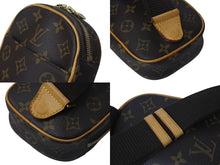 画像をギャラリービューアに読み込む, LOUIS VUITTON ルイヴィトン ポシェットガンジュ ボディバッグ M51870 モノグラム 美品 中古 4b001165