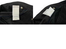 Load image into Gallery viewer, CHROME HEARTS クロムハーツ セメタリークロスパッチパンツ サイズ36 クロスボール ブラック レザー シルバ−925 35パッチ 美品 中古 4b011662