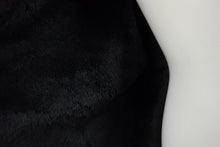 Load image into Gallery viewer, 新品未使用 CHROME HEARTS クロムハーツ RED PATCH RACING JACKET レーシング ジャケット サイズS クロスパッチ ブラック レザー 裏起毛 中古 4b011667