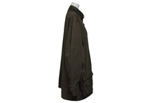 Load image into Gallery viewer, 極美品 CHROME HEARTS クロムハーツ チェリーボム クロスボタン ジャケット ダブルジップ カーキ シルバー金具 サイズXL 中古 4b011666