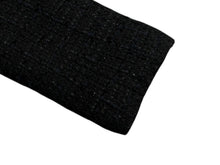 Load image into Gallery viewer, 極美品 CHANEL シャネル ツイードコート P64017V49031 サイズ34 ココマーク ブラック ネイビー プリーツ 中古 4b011496