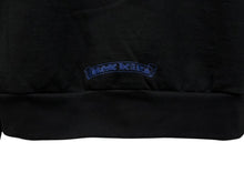 Load image into Gallery viewer, 新品未使用 CHROME HEARTS クロムハーツ プルオーバーフーディー パーカー サイズXL ブラック ブルー ロゴプリント 中古 4b011668