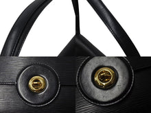 画像をギャラリービューアに読み込む, LOUIS VUITTON ルイヴィトン フリーラン エピ ワンショルダーバッグ M52415 ブラック ブルー エピレザー ゴールド金具 美品 中古 4b001172