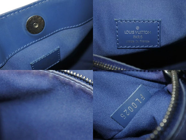 LOUIS VUITTON ルイヴィトン エピ マンダラ MM ショルダーバッグ M5889G エピレザー ブルー シルバー金具 美品 中古 4b001173
