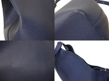 Load image into Gallery viewer, LOUIS VUITTON ルイヴィトン エピ マンダラ MM ショルダーバッグ M5889G エピレザー ブルー シルバー金具 美品 中古 4b001173