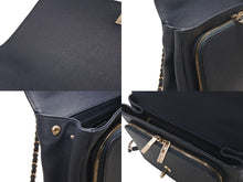 Load image into Gallery viewer, 極美品 CHANEL シャネル マトラッセ 2WAY チェーンショルダーバッグ 28番台 ネイビー キャビアスキン シルバー金具 中古 4b012730