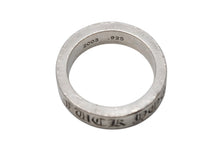 Load image into Gallery viewer, CHROME HEARTS クロムハーツ スペーサーリング FUCK YOU 6mm 重量約13.7g サイズ5.2号 2003/.925刻印 シルバー925 美品 中古 4b011659