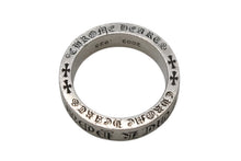 Load image into Gallery viewer, CHROME HEARTS クロムハーツ スペーサーリング FUCK YOU 6mm 重量約13.7g サイズ5.2号 2003/.925刻印 シルバー925 美品 中古 4b011659