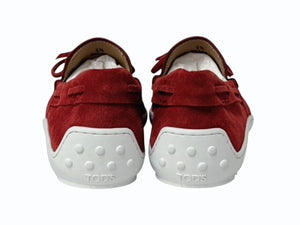 極美品 TOD'S トッズ ゴンミーニ XXM15C0CN50RE0R007 ドライビングシューズ レザー ローファー サイズ5.5 中古 4b010718