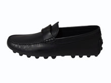 Load image into Gallery viewer, 極美品 TOD'S トッズ ゴンミーニ XXM52K0HW20BL0B999 ドライビングシューズ レザー ローファー サイズ6.5 中古 4b010717