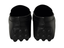 Load image into Gallery viewer, 極美品 TOD'S トッズ ゴンミーニ XXM52K0HW20BL0B999 ドライビングシューズ レザー ローファー サイズ6.5 中古 4b010717