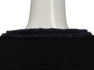 極美品 CHANEL シャネル ツイードジャケット P79356V71693 サイズ36 セーラーカラー ココマーク ブラック ホワイト 中古 4b011494
