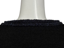 Load image into Gallery viewer, 極美品 CHANEL シャネル ツイードジャケット P79356V71693 サイズ36 セーラーカラー ココマーク ブラック ホワイト 中古 4b011494