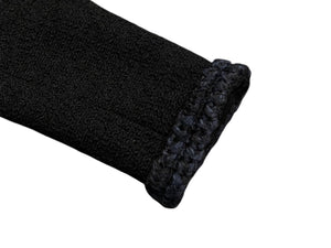 極美品 CHANEL シャネル ツイードジャケット P79356V71693 サイズ36 セーラーカラー ココマーク ブラック ホワイト 中古 4b011494